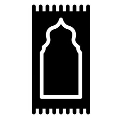 prayer mat Solid icon