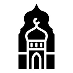 mosque Solid icon