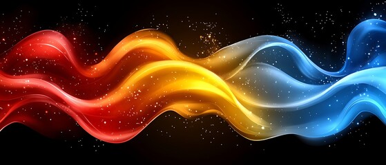 Dynamic flowing colors
