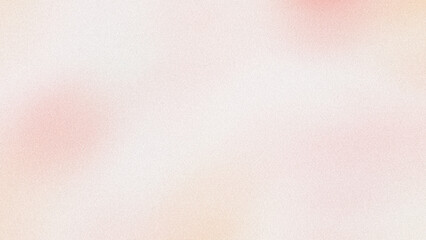 Soft focus pastel background with subtle pink and peach blurs creating a gentle and airy atmosphere