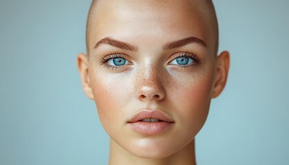 Close-up portrait of a young woman (3)