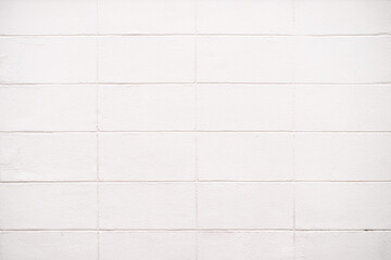 white brick wall texture background