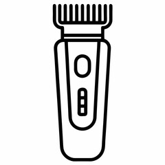electric shaver vector illustration