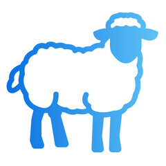 sheep Gradient icon