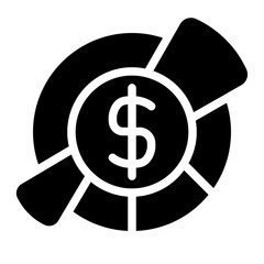 Pie Chart Solid Icon