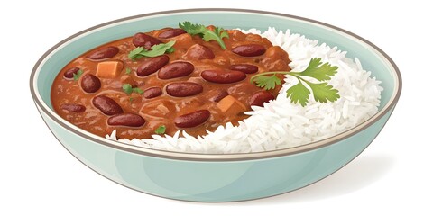 Rajma Chawal (Kidney Bean Curry with Rice)