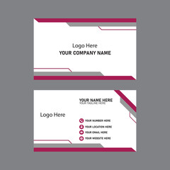 Corporate and modern Business Card Template business card for business and personal use