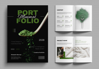 Minimal Portfolio Design Layout