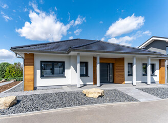 Moderner Bungalow in Deutschland