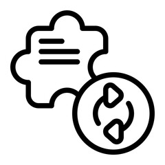 Obraz premium patch update line