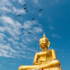 golden Buddha statue