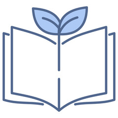 Education Blue Icon