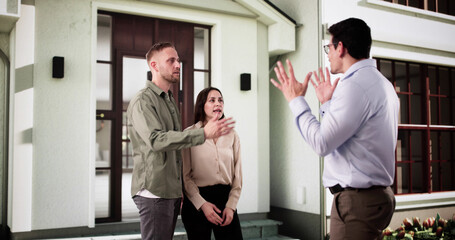 Neighbors Argue Loudly Outside