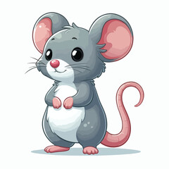 Vector Cartoon Mouse