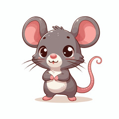 Vector Cartoon Mouse