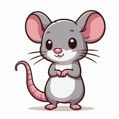 Vector Cartoon Mouse