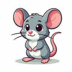 Vector Cartoon Mouse