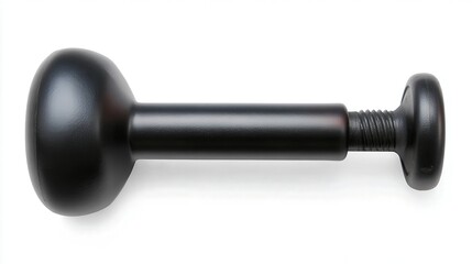 Shock-absorbing sled handle on white background. Generative AI