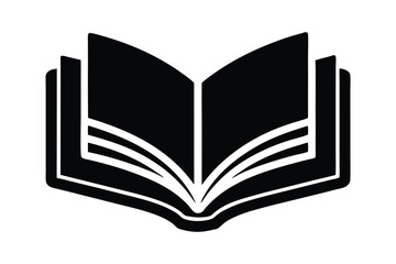 Open Book Icon A Simple, Versatile Design for Education, Literature, and Knowledge