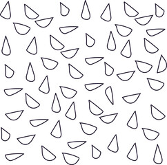 Texture with petals or round sharp figures 