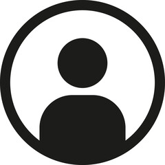 vector icon of a man