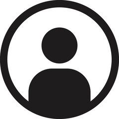 vector icon of a man