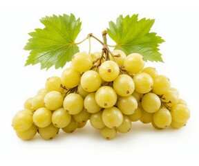 grape fruit white isolated background