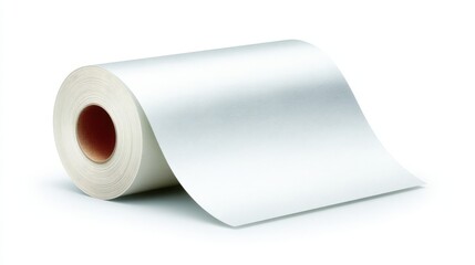 Anti-glare sheet isolated on white background. Generative AI