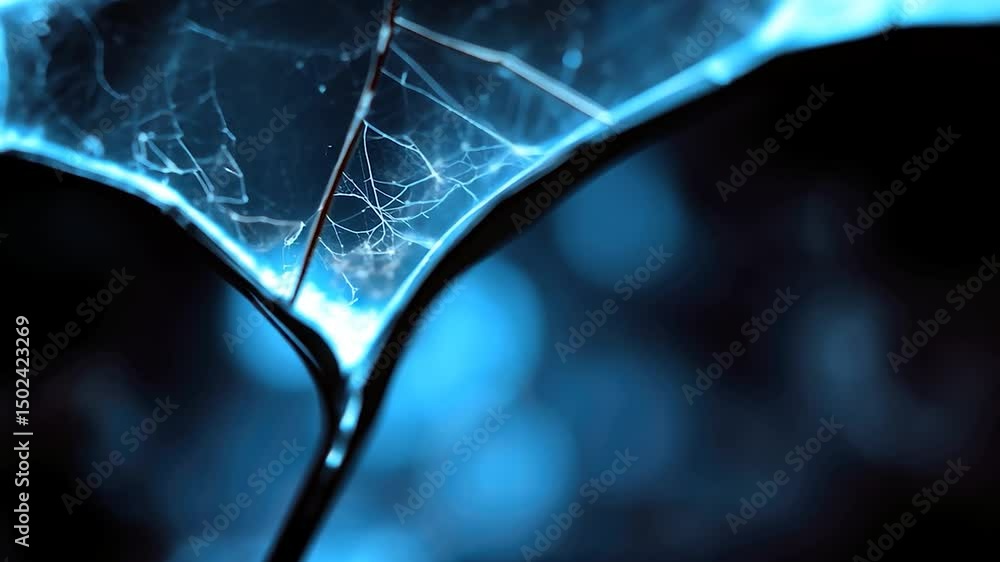 Poster Detailed view of intricate cellular structure