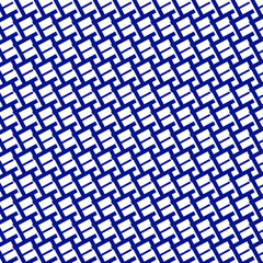 Abstract Diagonal Geometric Pattern Blue and White Background