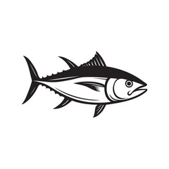 tuna fish vector