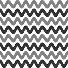 Seamless Repeating Wavy Pattern &ndash; Fluid and Modern Design