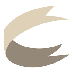 Hand Drawn Ribbon Strip