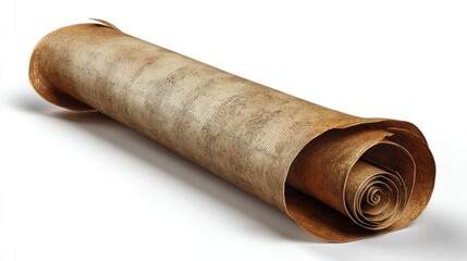 Ancient rolled parchment scroll (2)
