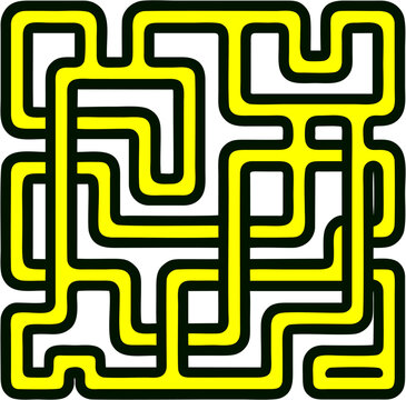 complex labyrinth pipes