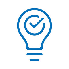 idea sign icon. Bulb icon collection. vector illustration EPS 10