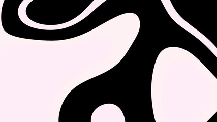 cow pattern black and white whit liquid effect and magnify looping animation suitable for farm website and presentation about cow - Powered by Adobe