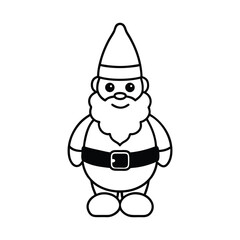 cartoon santa claus