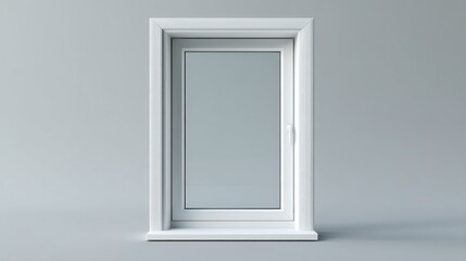 Obraz premium Modern white window