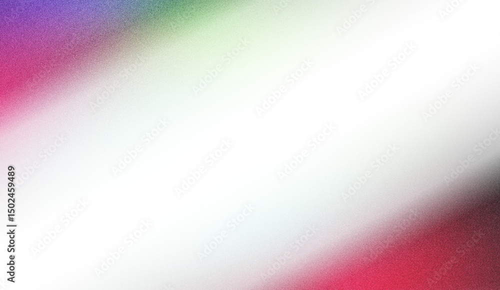 Poster abstract diagonal black line with vibrant green and multicolored blurry background.
