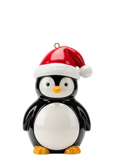 Christmas penguin ornament