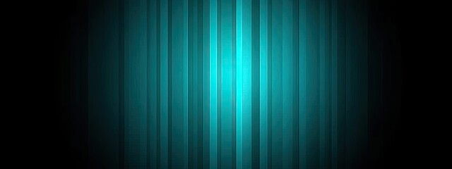 Abstract background with vertical teal and blue stripes, fading to black