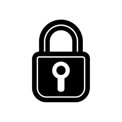 Tsa Lock Icon Vector Flat and Clean Look Isolated