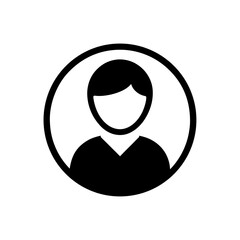 User Icon Vector Flat and Clean Look Isolated