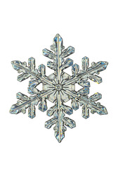 Detailed snowflake image