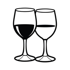 wine glasses