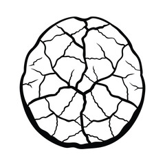  close up of natural stone textures with cracks  v.eps