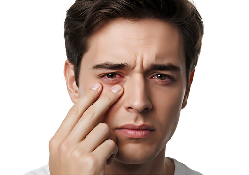 Red Eye Causes Symptoms  Treatment  Eye Health Guide isolated on transparent background