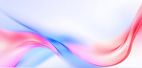 Naklejka premium Abstract Gradient Background with Smooth Curves