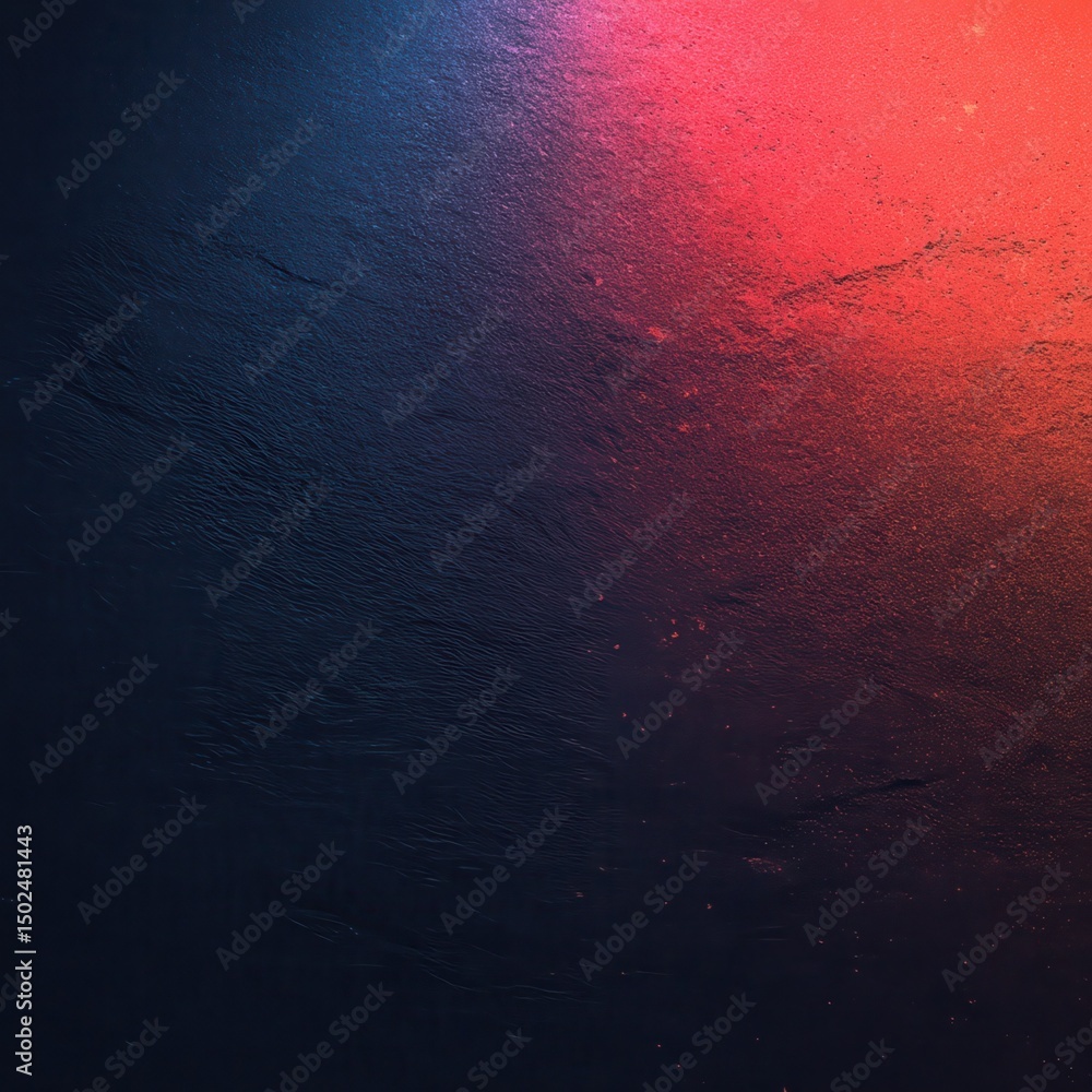 Poster abstract dark glowing blue red gold smooth grainy gradient texture background web poster and web ban